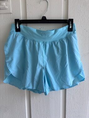 lululemon athletica Light Blue Women's Athletic Running Shorts